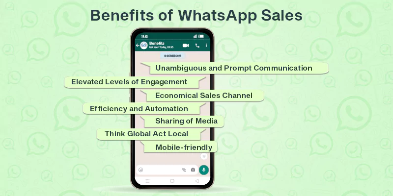 Benefits of WhatsApp Sales