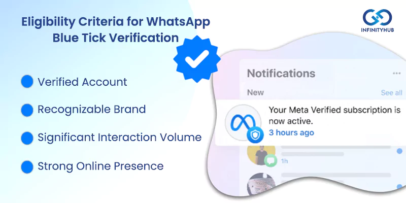 Criteria For WhatsApp Blue Tick Verification