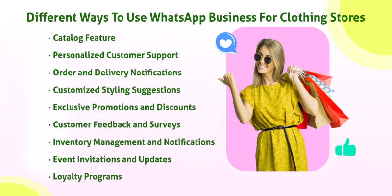 Ways To Use WhatsApp Business for Clothing Stores